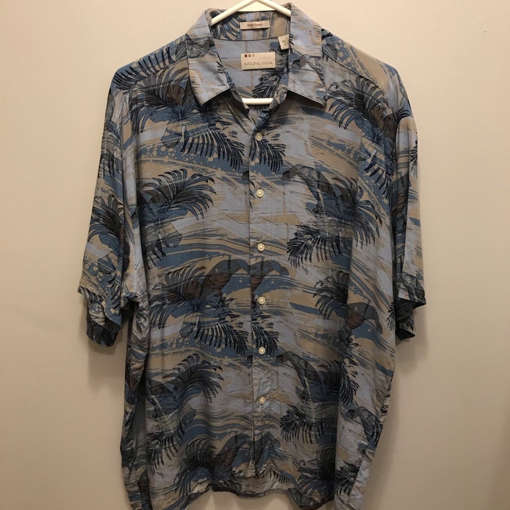 Hawaiian shirt by, Natural Issue, Size L - Picture 1 of 5